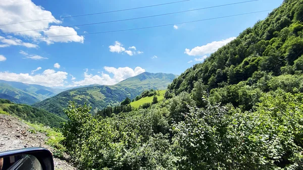 Viaggio nella regione montuosa della Georgia — Foto Stock