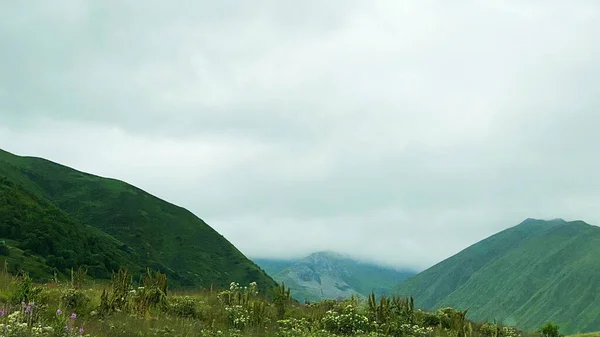 Gürcistan 'ın dağlık bölgesine git — Stok fotoğraf