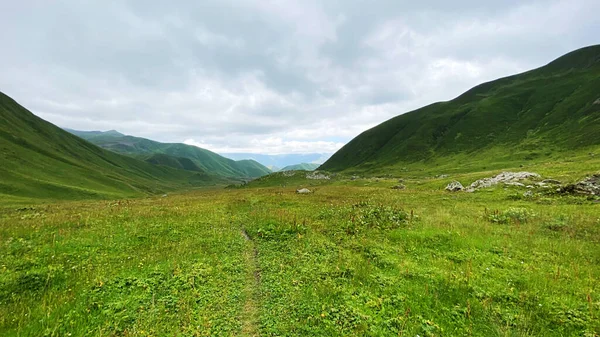 Viaggio nella regione montuosa della Georgia — Foto Stock