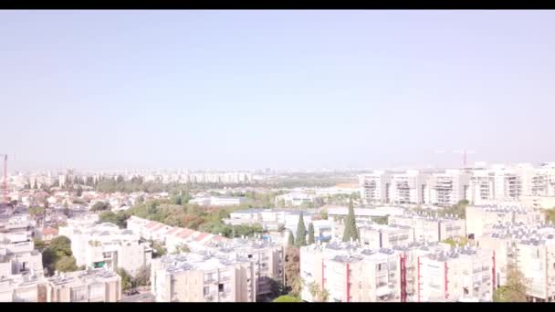 Rishon Lezion Israel Décembre 2017 Vue Par Drone Ville — Video