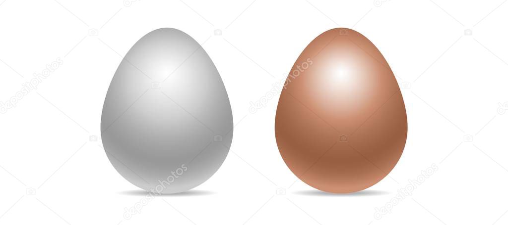 realistic three-dimensional egg