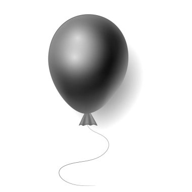Vektör 3D gerçekçi balon. 