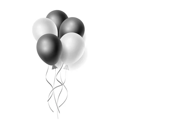 Vektör 3D gerçekçi balon. 