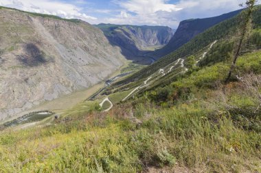 Nehir Vadisi, üst görünüm