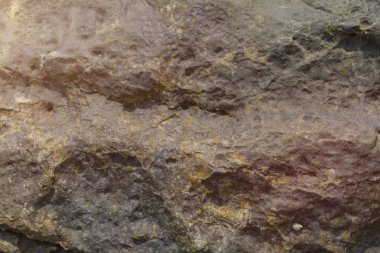 Hindistan'da kıyıda büyük kaya dokulu yüzey