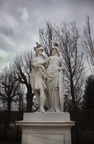 Ancien Greek Statue Park — Stock Photo, Image