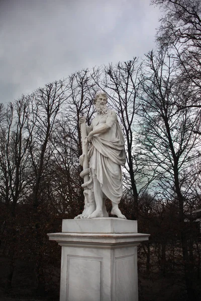 Ancien Greek Statue in the park