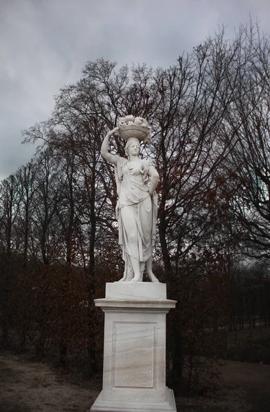 Ancien Greek Statue in the park