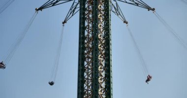  Clear Sky Weather Wiener Prater Machine Cazibesi Avusturya Full HD Canlı Kamera