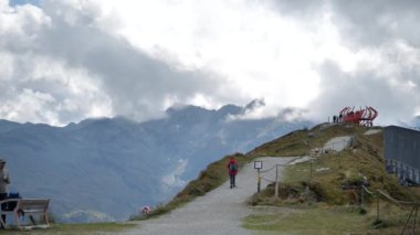  Amazing Mountain Blue Summer Sky at the Bad Gastein in the Alps Mountains Austria Timelapse Full HD