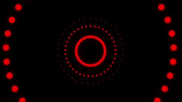 Röd Sned Rörelse Laser Linjer Effekt Svart Rörelse Bakgrund Loop — Stockvideo