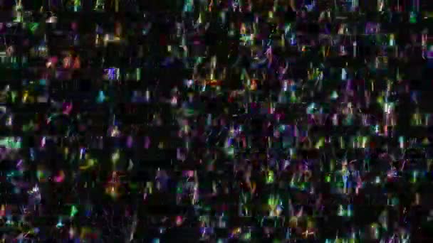 糖果色彩艳丽的运动墙壁图案视觉艺术视频背景Vj循环 — 图库视频影像