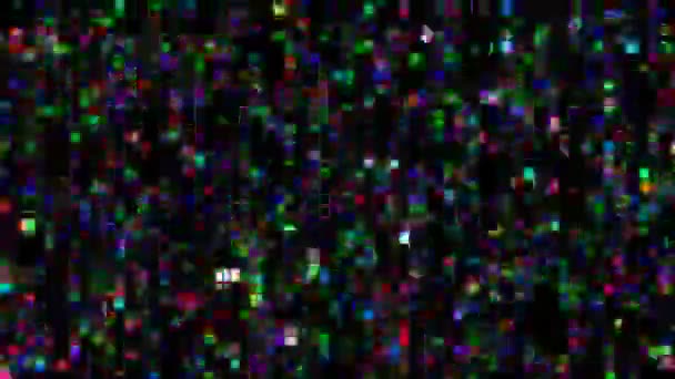 彩色马赛克方格动画艺术Vj循环背景墙 — 图库视频影像