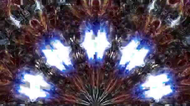 运动背景Vj环的刚性液面光效应 — 图库视频影像