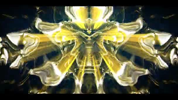 运动背景Vj环的闪光液面光效应 — 图库视频影像
