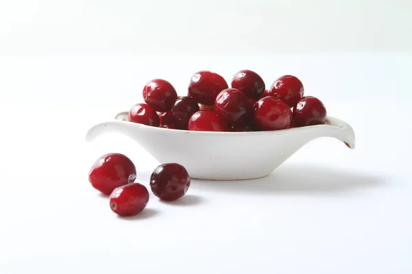 Cranberry Berry Plate — Stock Photo, Image