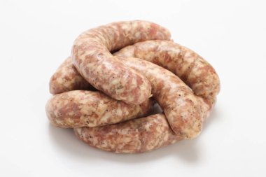 Ham kızarmış sosis ızgara sebze ile için. stok görüntü