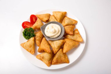 Üzerine kızarmış et köfte .