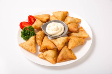 Üzerine kızarmış et köfte .