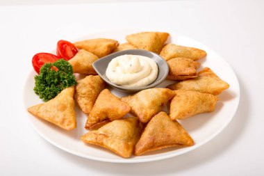 Üzerine kızarmış et köfte .