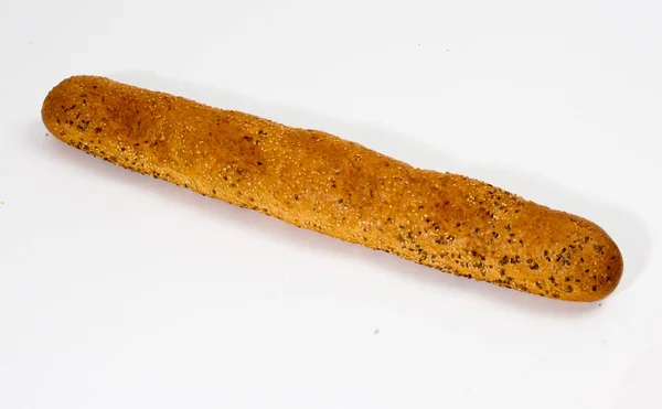Brot Weizen Und Roggen Frisches Gebäck — Stockfoto