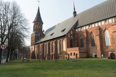 Kaliningrad'daki katedral. 2019.03