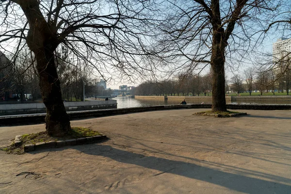 칼리닌그라드의 연못의 2019 — 스톡 사진