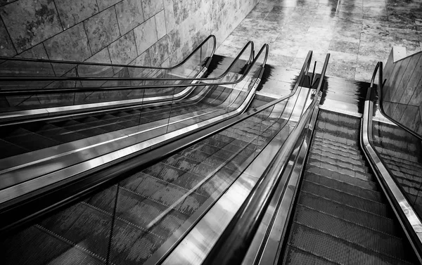 Escadas Interior Detalhe Mecânico Algumas Escadas Metal Para Cima Para — Fotografia de Stock