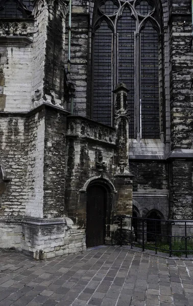 Oud Gebouw Gent Toerisme Europa België September — Stockfoto