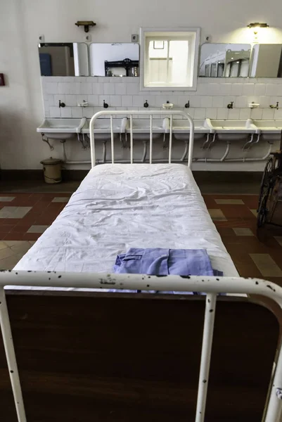 Old Hospital Beds Detail Old Hospital Patients — Stock Photo, Image