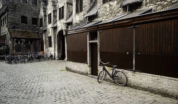 Antiguo Edificio Ciudad Gante Turismo Europa Bélgica Septiembre —  Fotos de Stock