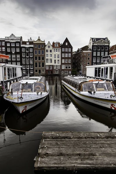 Amsterdam País Septiembre 2018 Edificio Estación Central Edificio Estación Central — Foto de Stock