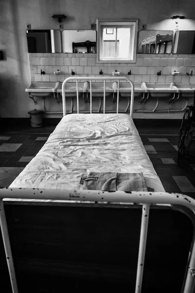 Old Hospital Beds Detail Old Hospital Patients — Stock Photo, Image