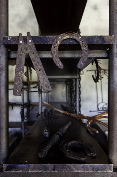 Ironwork Cast Iron Detail Industry Manufacture — Stock Photo, Image