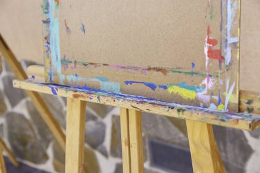 Resim, resim ve resim için tuval ve destek