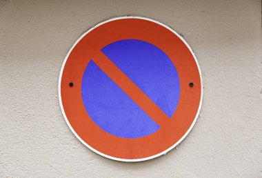 Arabalar için yasak park yeri tabelası, bilgi ayrıntıları