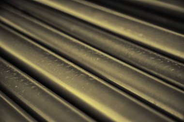 Plastik borular, tesisat için boru ayrıntıları.