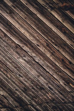 Eski şımarık ahşap, ayrıntılı bir duvar terk edilmiş ahşap ile dekore edilmiştir.