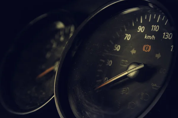 자동차 속도계 — 스톡 사진