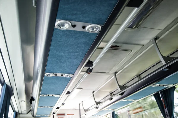 현대식 버스의 내부 — 스톡 사진