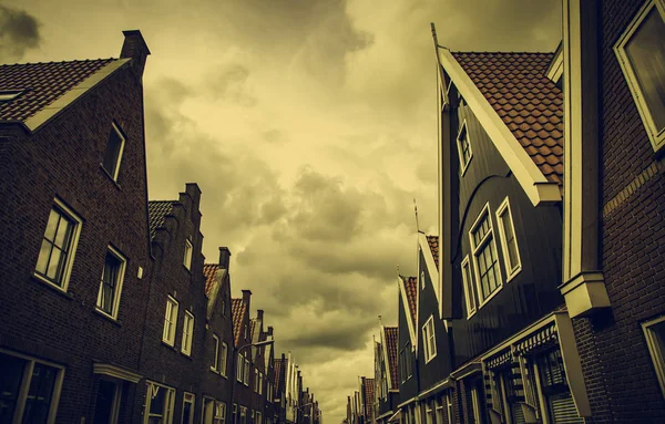 Staré holandské domy — Stock fotografie