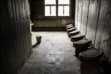 Sachsenhausen toplama kampının detayı