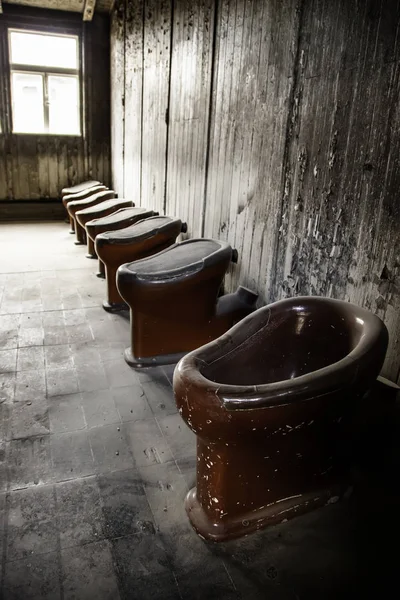 Detail of sachsenhausen concentration camp — Stock Photo, Image