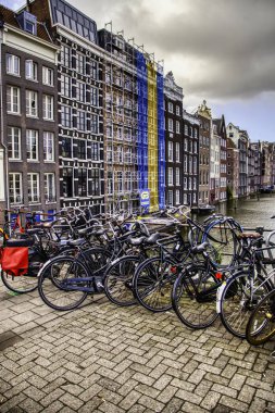 Amsterdam'da Bisiklet