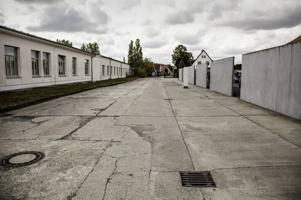 Stockbetten eines Konzentrationslagers — Stockfoto