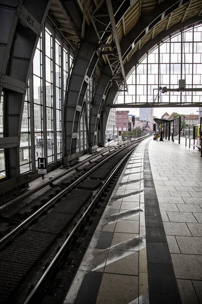 Berlin tågstation — Stockfoto