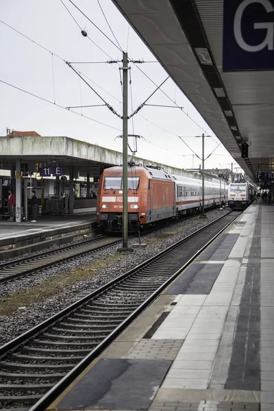 Berlin tågstation — Stockfoto