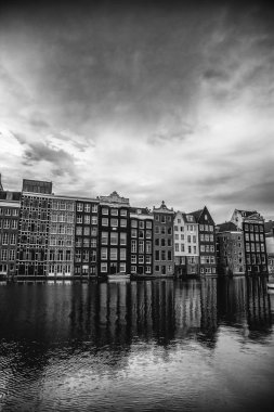 Amsterdam, Hollanda - 06 Eylül 2018, Merkez istasyon buil