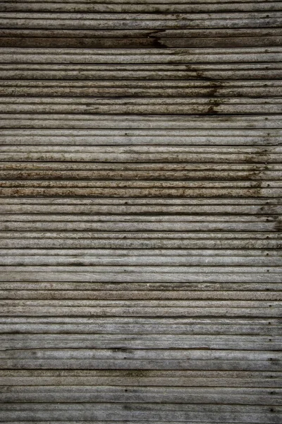 古い木製のシャッター 破損した木材の詳細 — ストック写真