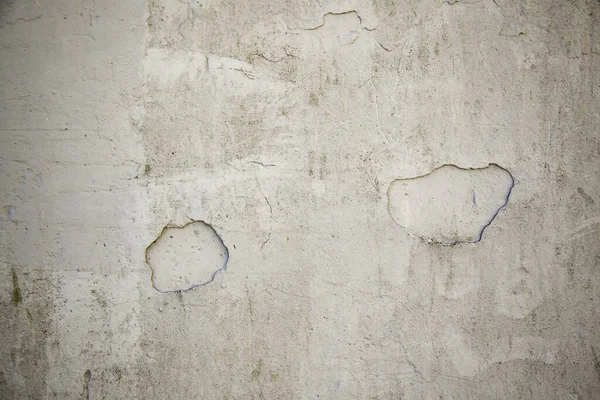 Vecchio Muro Cemento Incrinato Dettaglio Facciata Esterna — Foto Stock